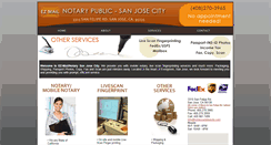 Desktop Screenshot of notarysanjosecity.com
